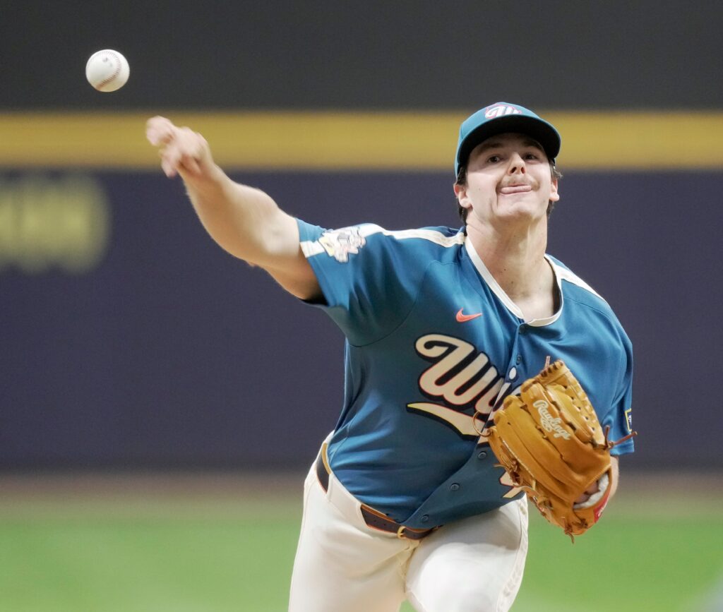 Brewers Place Logan Henderson on IL with Back Strain, Recall Coleman Crow