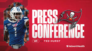 Image 1 for Bucs Land Ted Hurst in Third Round After Senior Bowl Surge