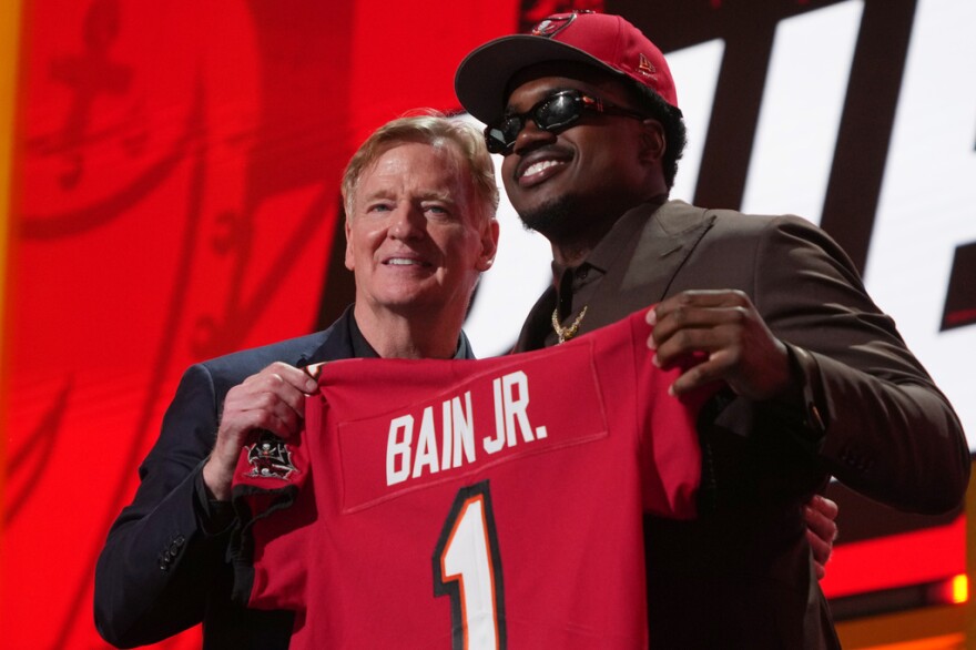 Image 1 for Why the Slide? Miami's Rueben Bain Jr. Falls to Bucs at No. 15 in 2026 Draft