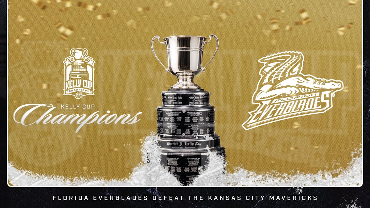 Everblades Win 2026 Kelly Cup with 5-4 Double Overtime Thriller in Kansas City