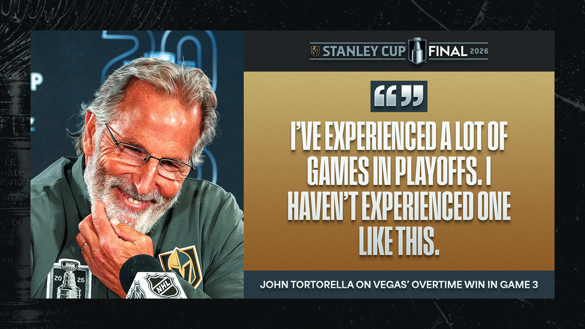 Image 2 for Golden Knights Edge Hurricanes in OT, Series Tied at Two in 2026 Stanley Cup Final