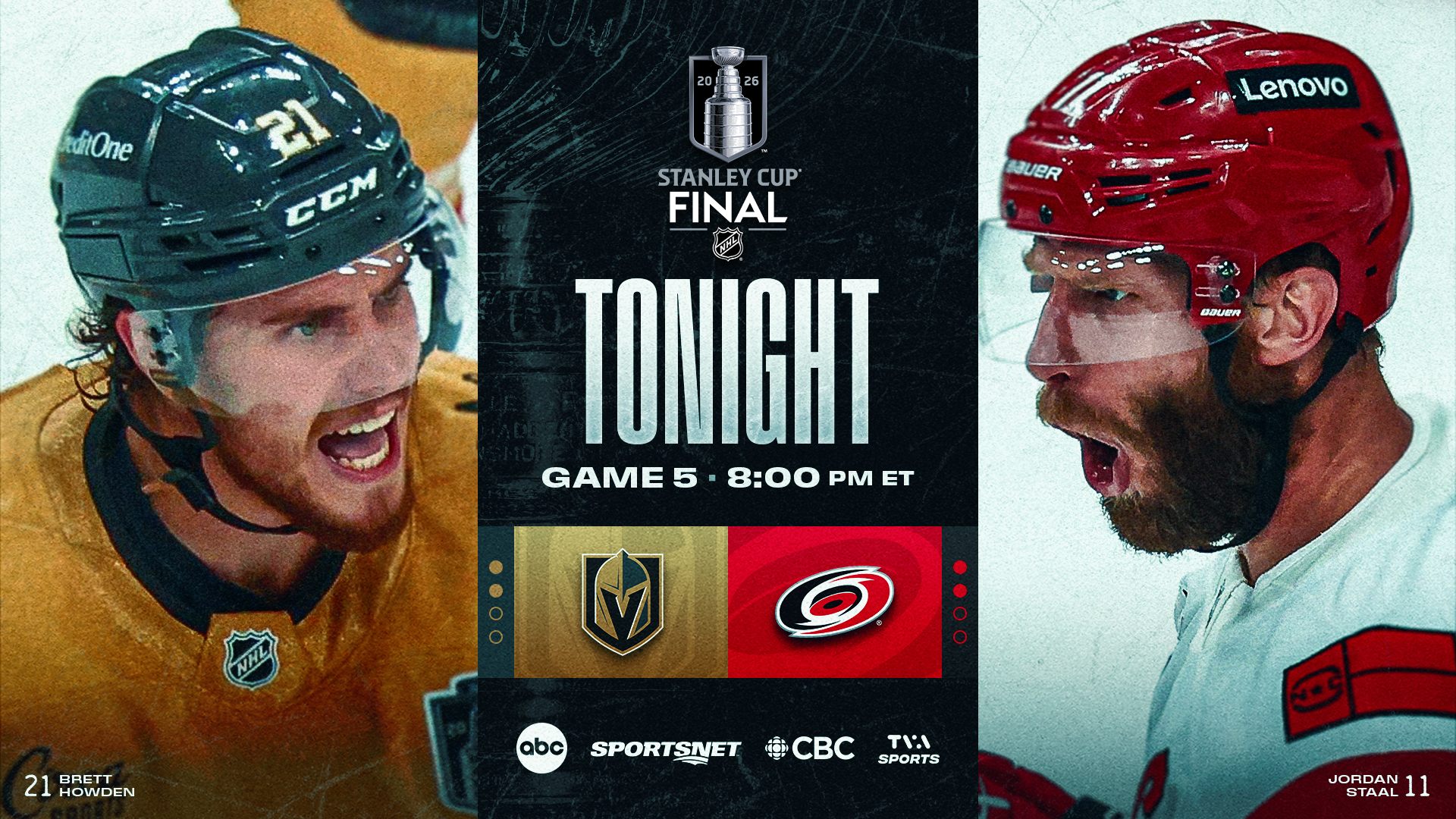 Hurricanes and Golden Knights Set for Pivotal Game 5 in Raleigh