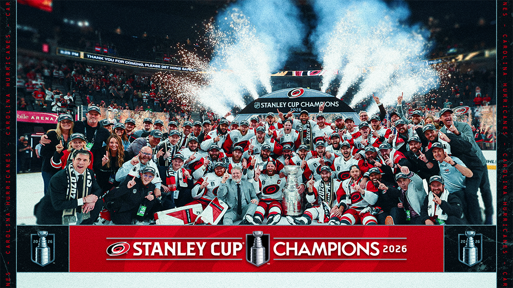 Image 2 for Hurricanes End Historic Run with Stanley Cup Win in Game 6 Over Golden Knights