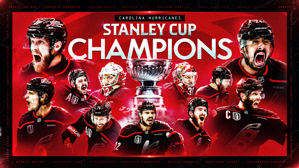 Hurricanes End Historic Run with Stanley Cup Win in Game 6 Over Golden Knights