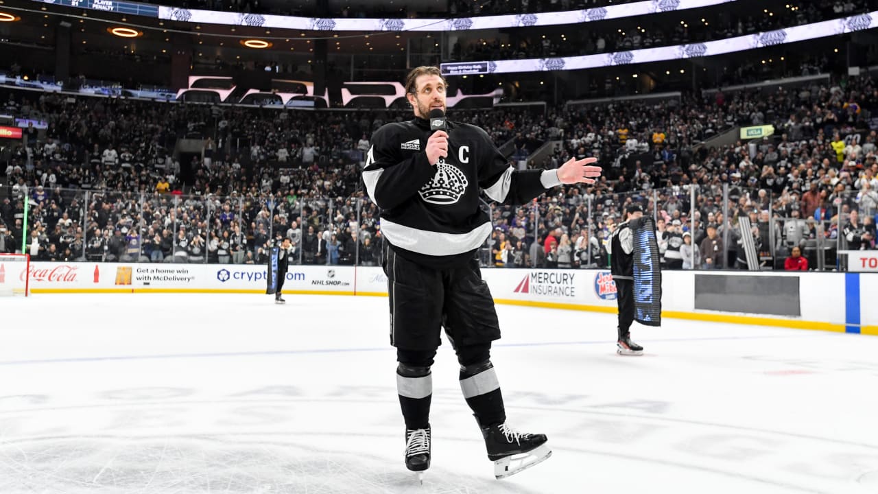 Kopitar Delivers Emotional Farewell at Crypto.com Arena, Promises Playoff Push