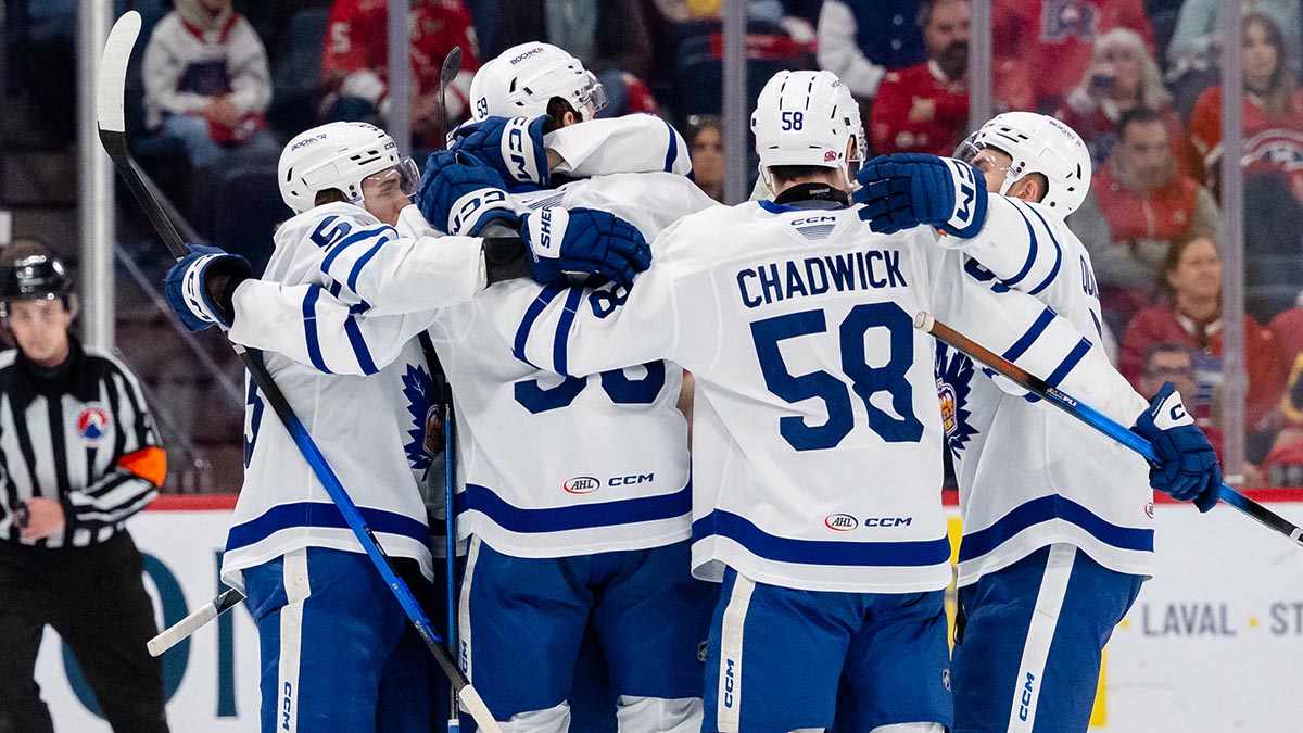 Lettieri Lifts Marlies to 3-2 OT Thriller Over Rocket in Series-Clincher