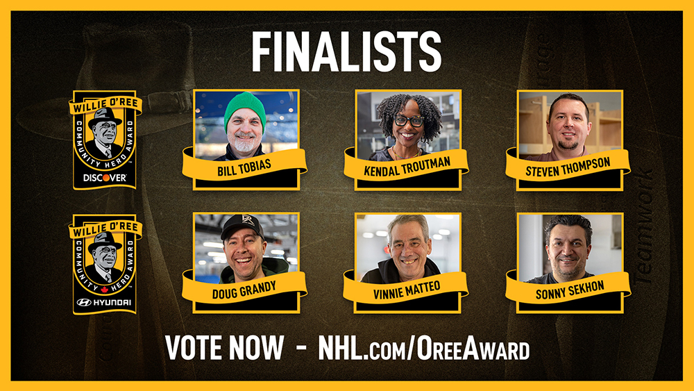 NHL Reveals U.S. and Canadian Finalists for Willie O’Ree Community Hero Award