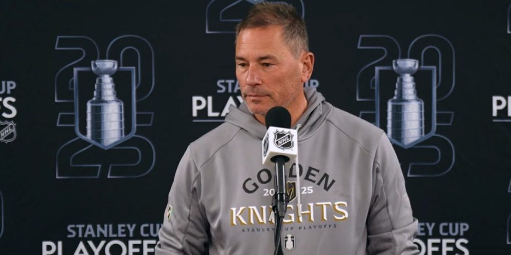 Image 1 for NHLCA Slams Vegas for Blocking Bruce Cassidy from Interviewing